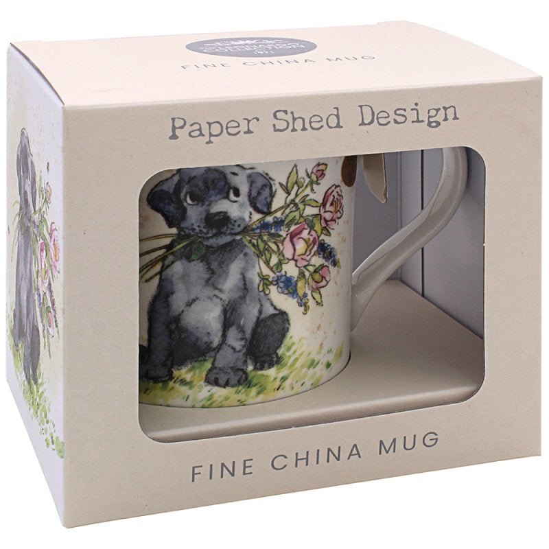 Dog with flowers collection by Papershed design