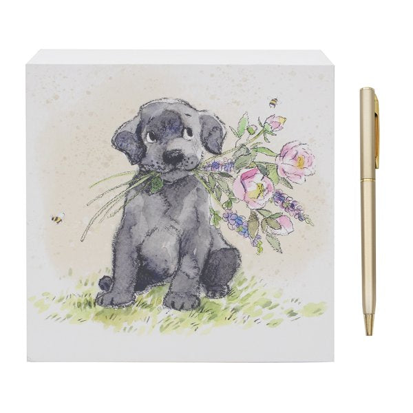 Dog with flowers collection by Papershed design