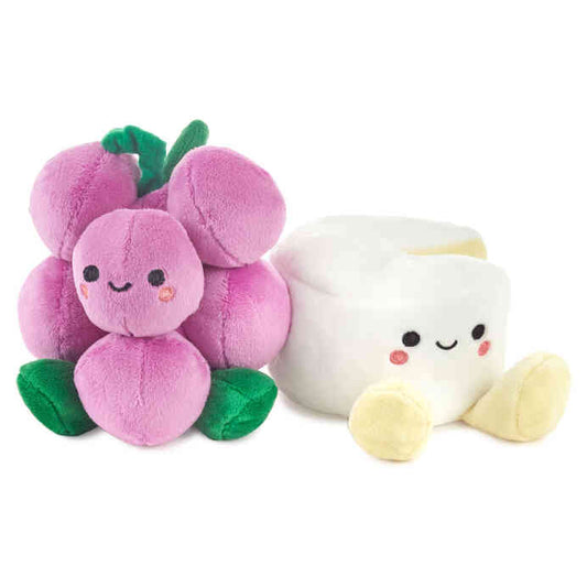 Better Together Grapes and Cheese Magnetic Plush