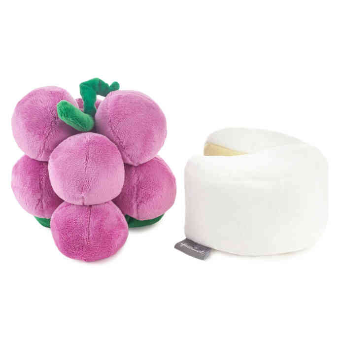 Better Together Grapes and Cheese Magnetic Plush