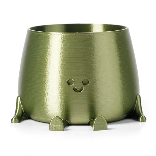 Happy Pot Planter - Silk Olive