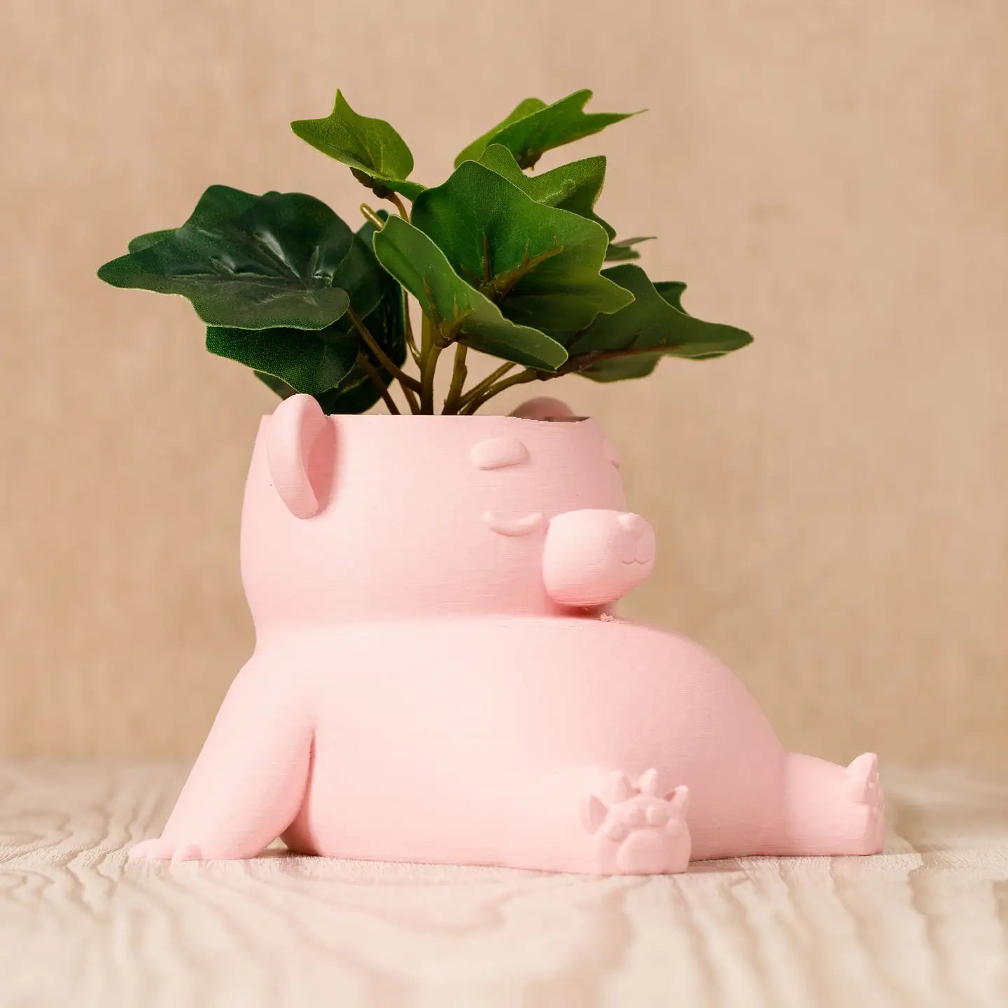 Eco-Friendly Bear Plant Pot: Sustainable 3D Printed