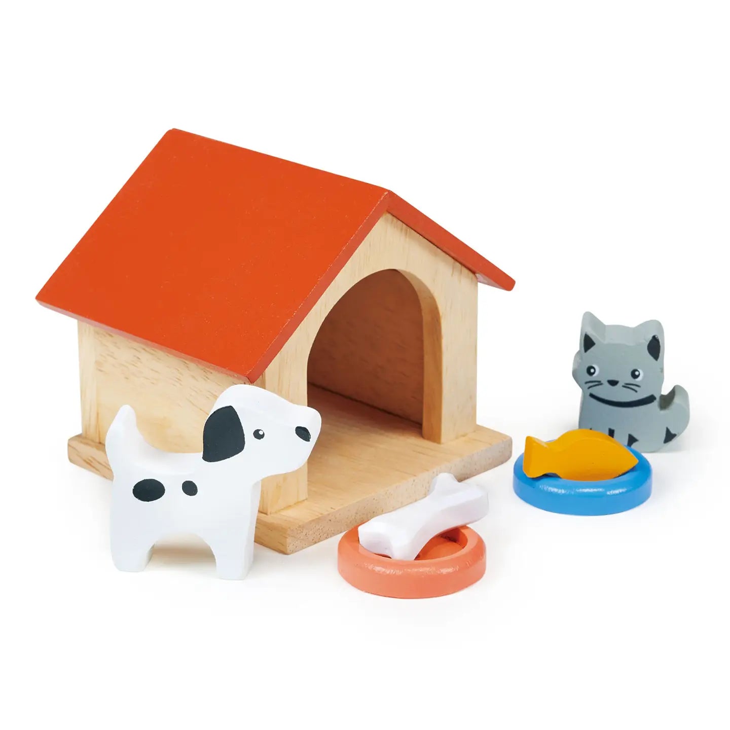 Mentari Dog & Cat Pet wooden set