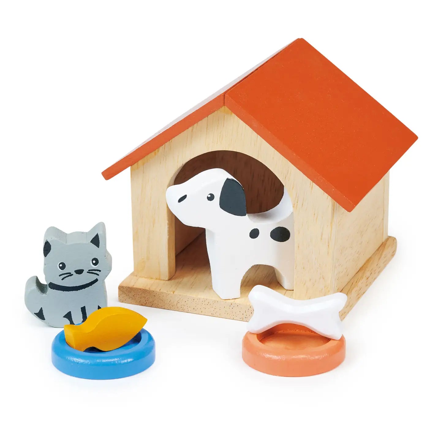 Mentari Dog & Cat Pet wooden set