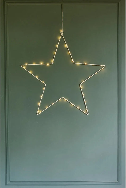 Starlight battery LED star - Christmas decoration