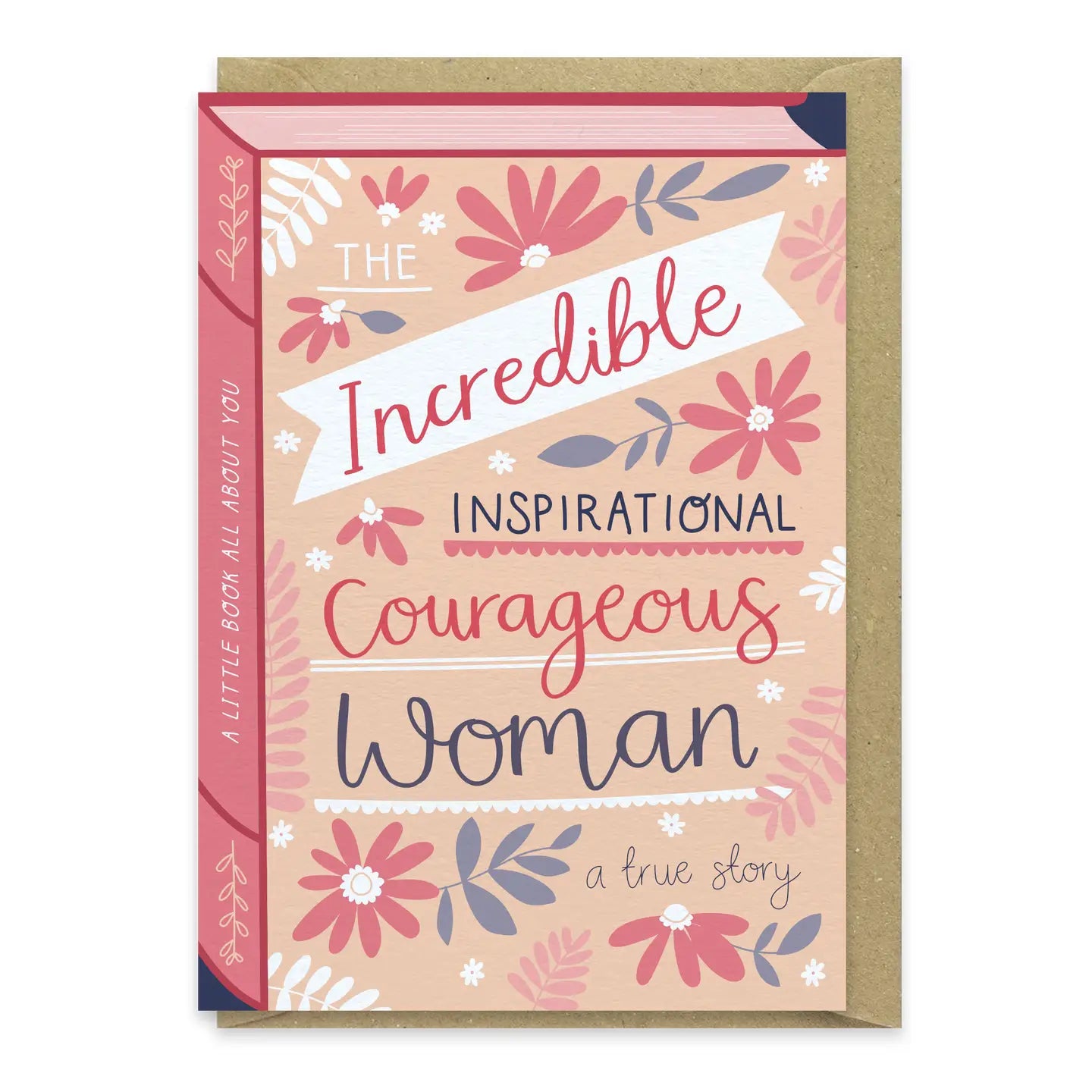 Inspirational Woman – Luxury Book Greeting Card