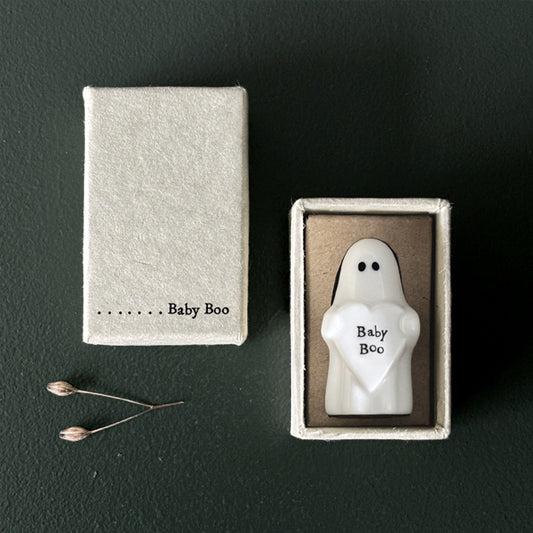 East of India Standing ceramic ghost-Baby boo