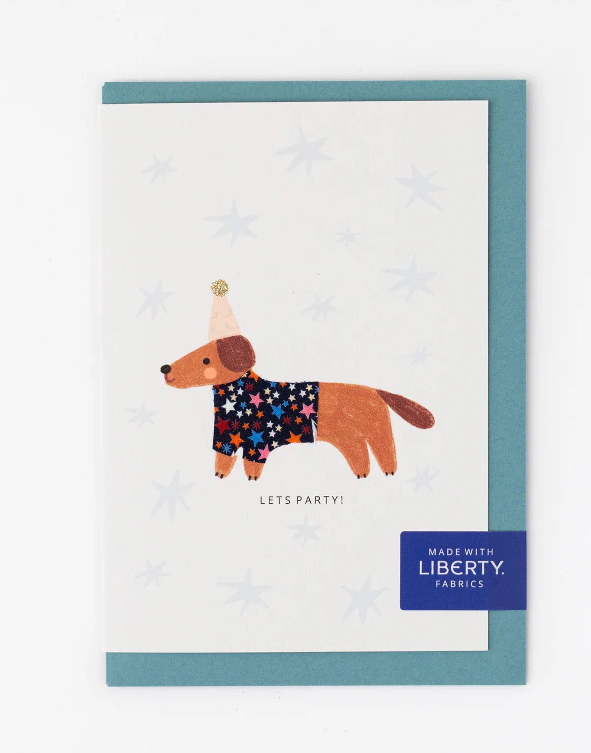 LIBERTY SAUSAGE DOG BIRTHDAY CARD - ADELAJDA’S WISH