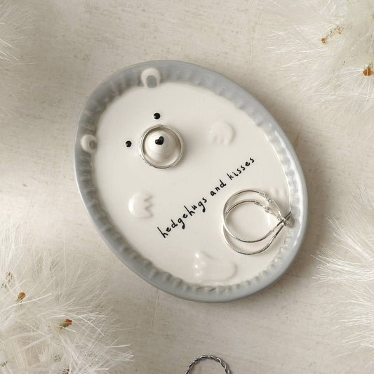 Send With Love Hedgehog Ring Dish