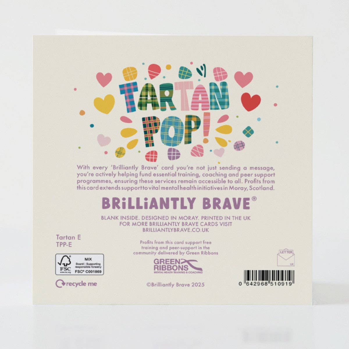 Brilliantly Brave - Tartan E