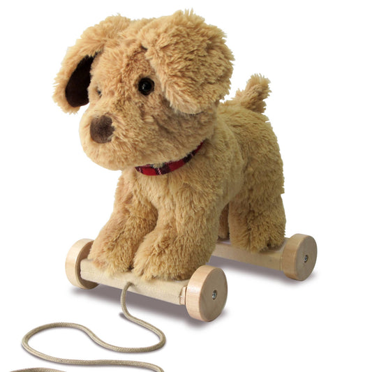 Little Bird Told Me Uk - Dexter Dog Pull Along Toy