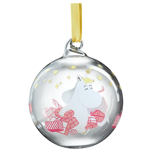 Muurla & Havi, through Treacle George - MUURLA | Moomin | Christmas Bauble | Gifts  | ⌀ 7 cm