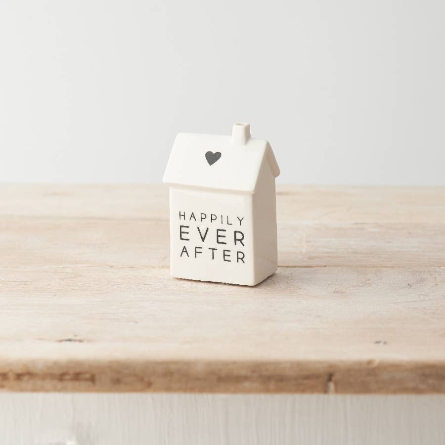 'Happily Ever After' ceramic House Decoration