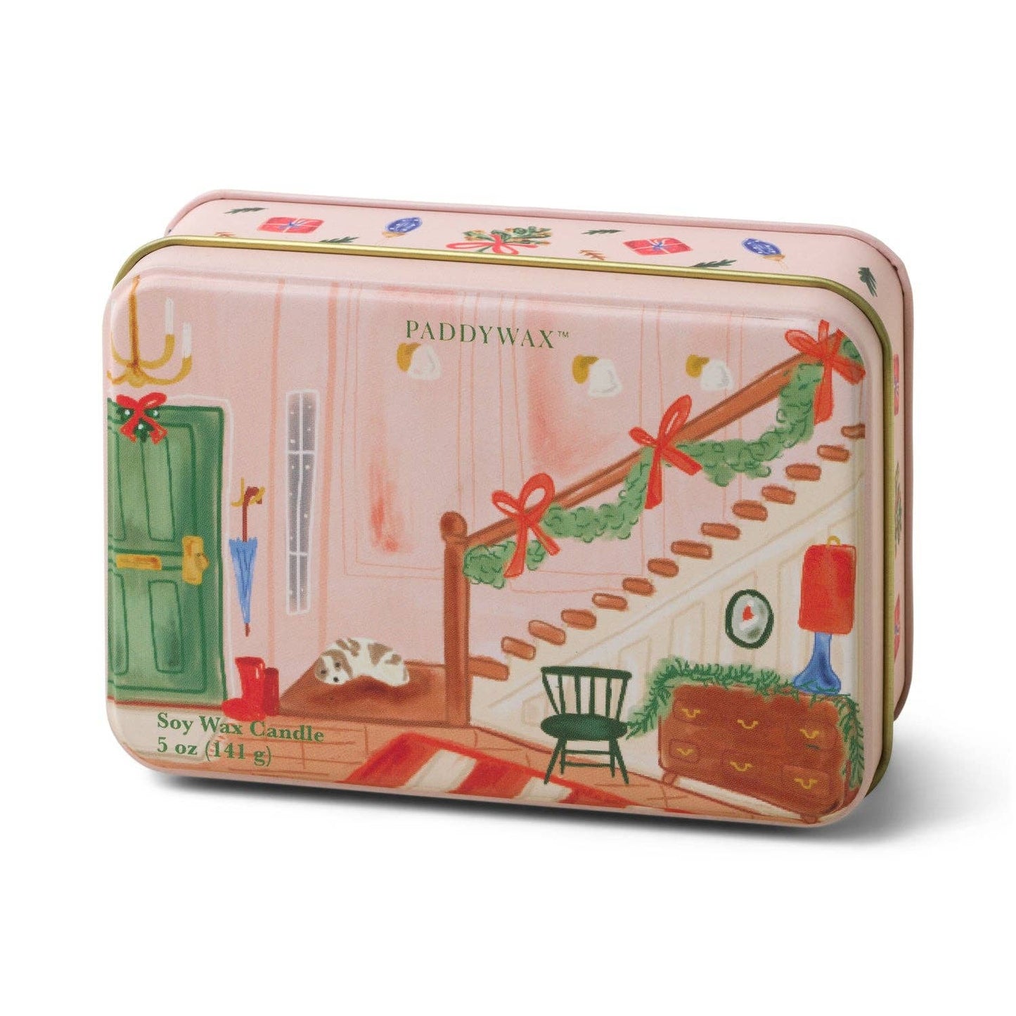 Designworks Collective - Paddywax Christmas Tin Staircase - Wassail