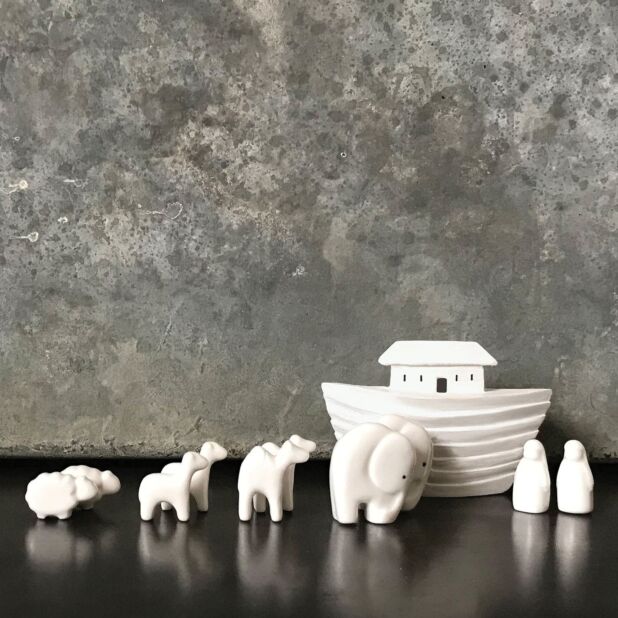 East of India Porcelain Noah’s Ark Set