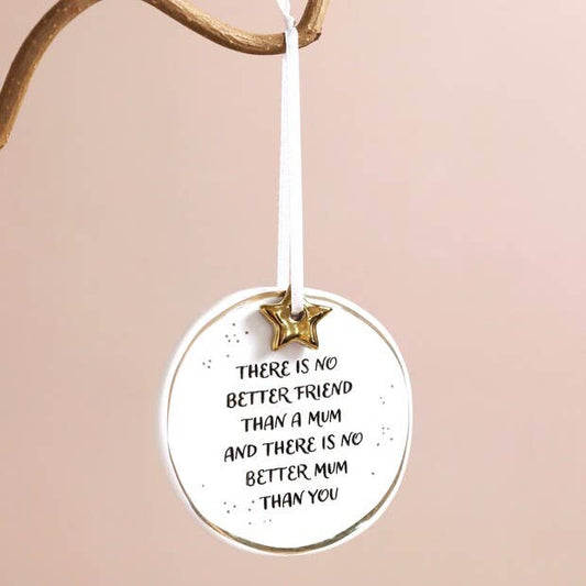 Lisa Angel - Mum Ceramic Hanging Decoration